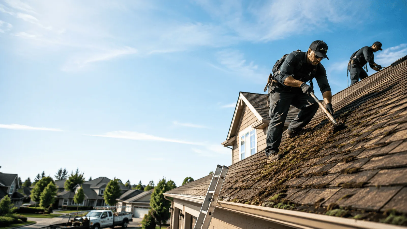 Roof Moss Removal in Kingsburg, CA near me
